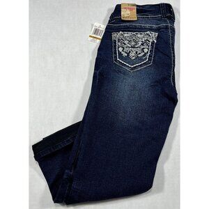 WallFlower Jeans Women's Size 3 Blue Denim Curvy Perfect Fit Vintage Collection